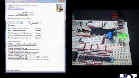 Usb device test. PIC18F4550