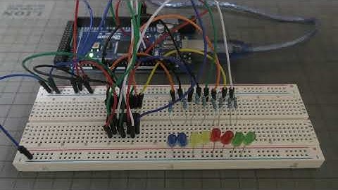 【Arduino入門】シフトレジスタ （74HC595）を使ってシリアルモニタからLEDランプを制御する