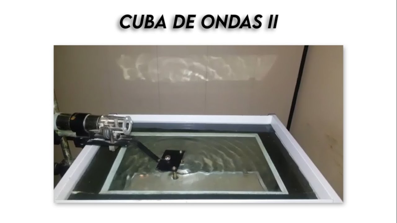 Experimentando: Cuba de ondas II / Ripple tank II - YouTube