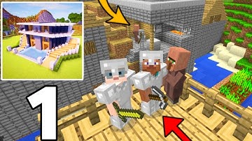 Craft world multiplayer survival gameplay walkthrough part 1 | Craft world: master block 3d