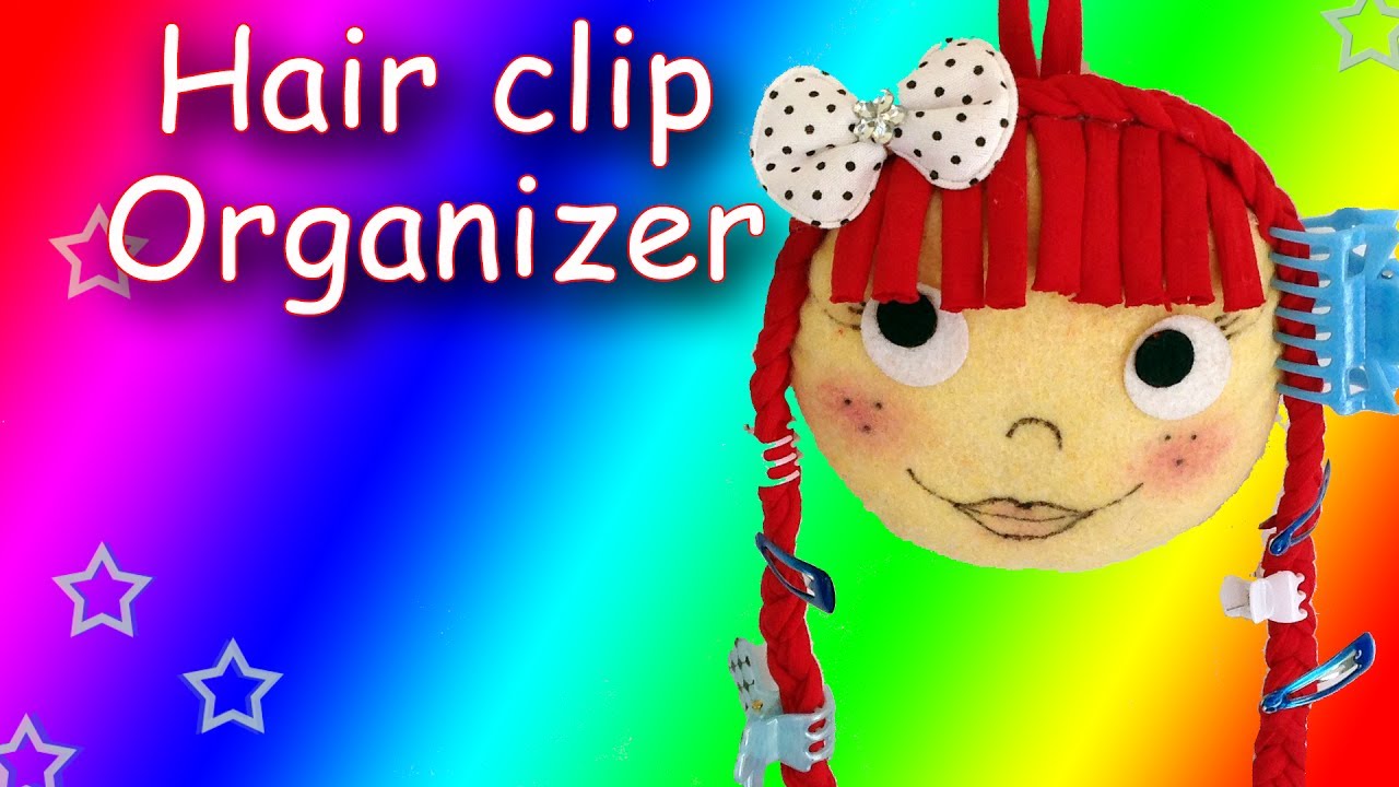 DIY Hair clip organizer Ana DIY Crafts YouTube