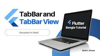 Flutter TabBar & TabBar View || Bangla Tutorial || Discussion in Detail