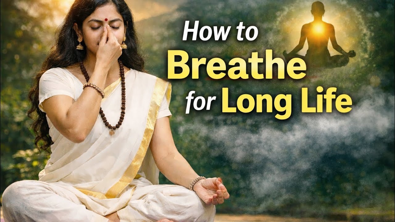 நீண்ட ஆயுள் பெற எப்படி சுவாசிக்க வேண்டும்?