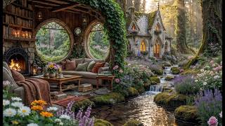 Stay a While by the Gentle Fire 🔥 Warm Nook Ambience for Reading & Unwinding
