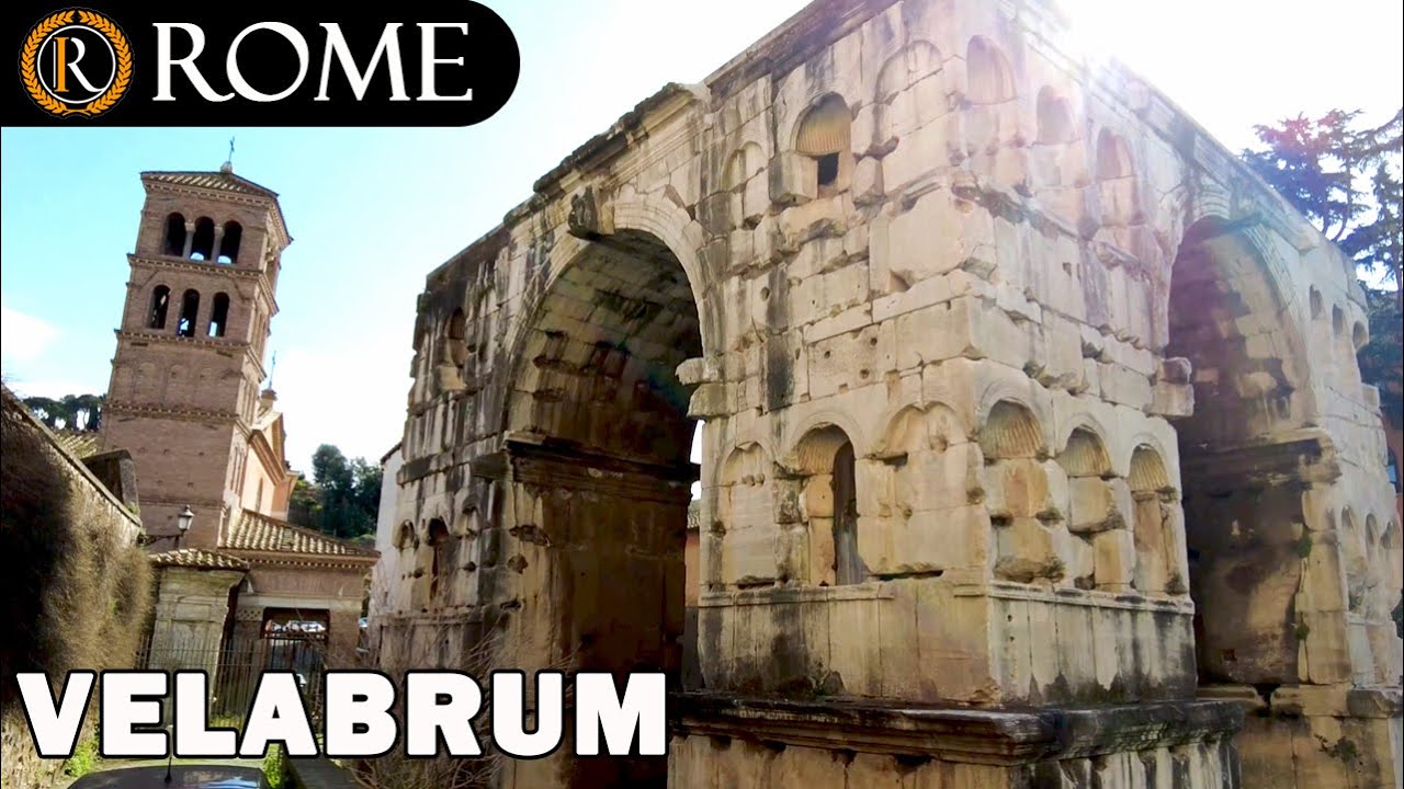 Rome guided tour Velabrum - Arco di Giano [4K Ultra HD] - YouTube