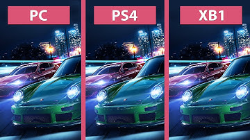 Need for Speed – PC vs. PS4 vs. XBox One Graphics Comparison