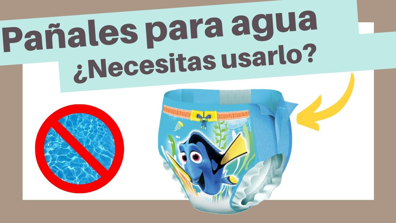 🏖💦 【 Pañales de agua para piscina o playa 】 〰 Tipos y Como