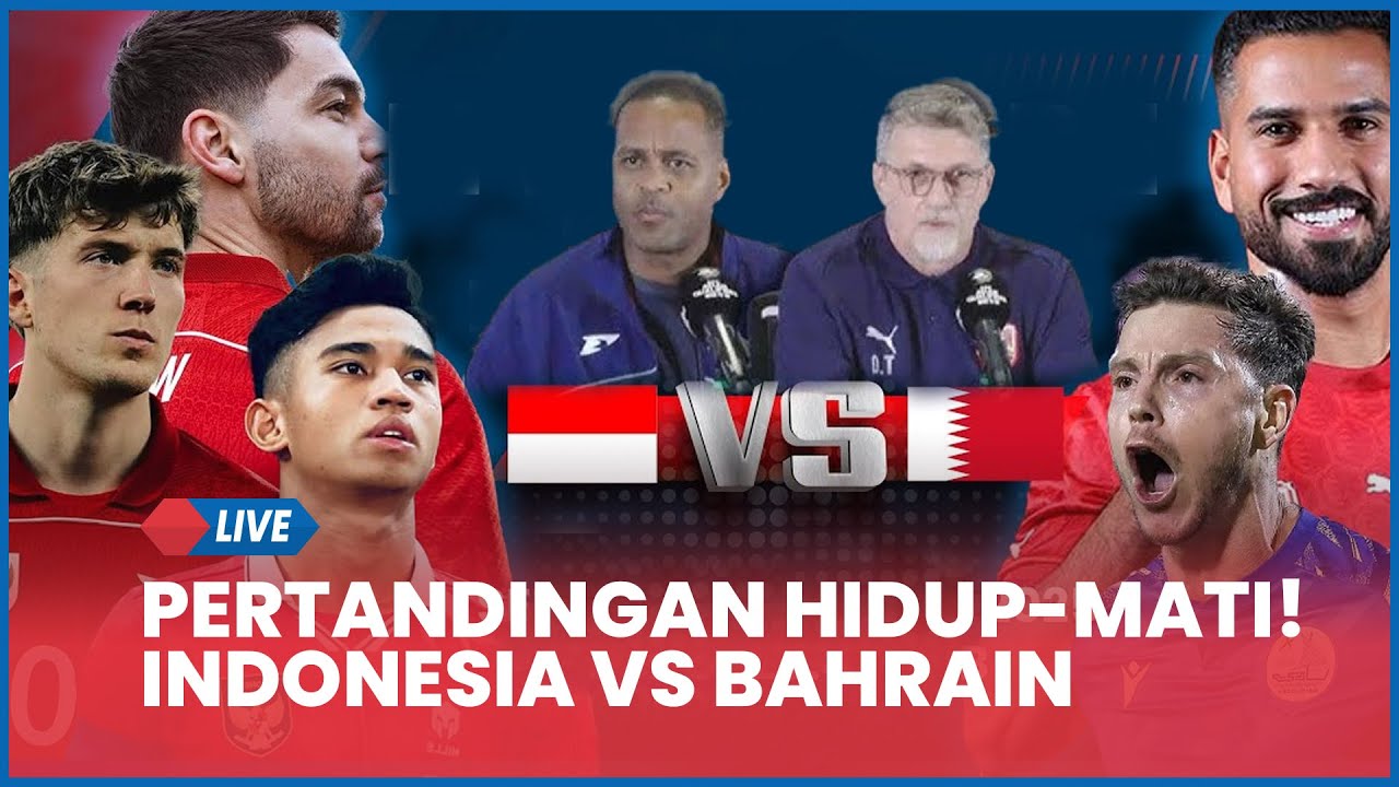🔴 LIVE SCORE Pertandingan Timnas Indonesia Vs Bahrain, Prabowo Bakal Nonton Langsung di GBK