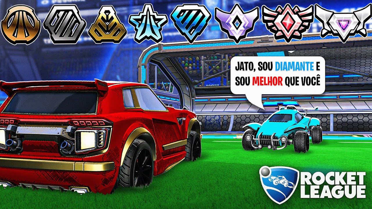 UPEI DO BRONZE AO SUPERSONIC LEGEND EM 2023 COM UMA DESVANTAGEM INSANA NO ROCKET LEAGUE