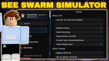 [New] Bee Swarm Simulator Script AutoProgress | AutoKill Mobs | AutoFarm Fields | Farm Tokens & More