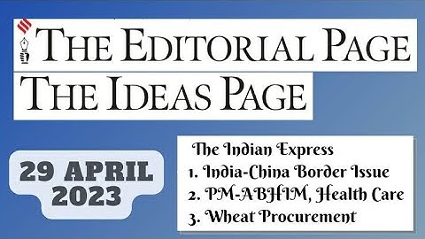 29th April 2023 | Gargi Classes The Editorials & Idea Analysis | By R.K. Lata
