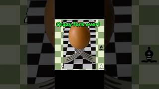 Crazy Knight fork ever! #chess #chessgame #youtubeshorts #shorts #shortvideo