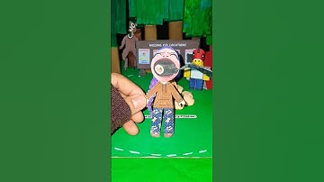 HUNTRIX x 99 NIGHTS In The FOREST | ROBLOX paper game craft #99nightintheforest #roblox