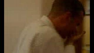 Adrian sniffing pepper