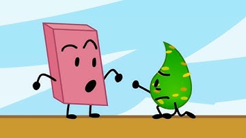 Teardrop Pushing Eraser Scene (BFDI,TPOT)