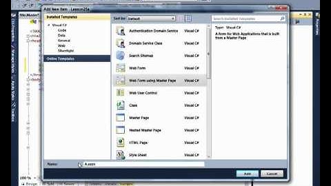 Lesson 25A - Using jQuery for AJAX in Web Forms