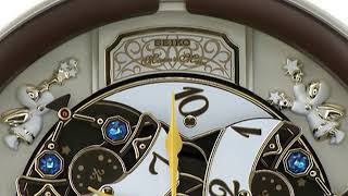 Seiko QXM291B Melodies In Motion Wall Clock - C5942 - YouTube