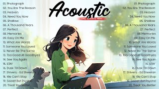 Popular Acoustic Love Songs 2024 🍹 Chill English Acoustic Songs Cover 🍹 Sweet Music 2024 New Songs