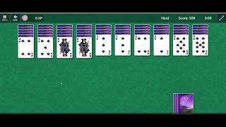 Microsoft Spider Solitaire, Hard, Fireworks Ending, Apr. 19, 2026 screenshot 4
