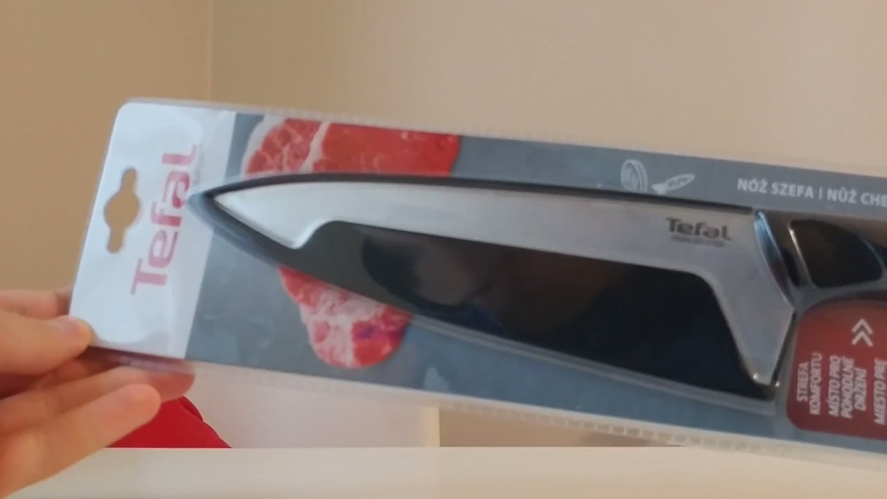 Tefal Comfort Chef Kitchen Knife 20 cm [UNBOXING] YouTube