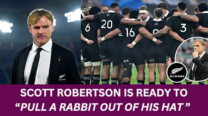 scott Robertson is Ready to Introduce New Technique in his All Blacks Rugby