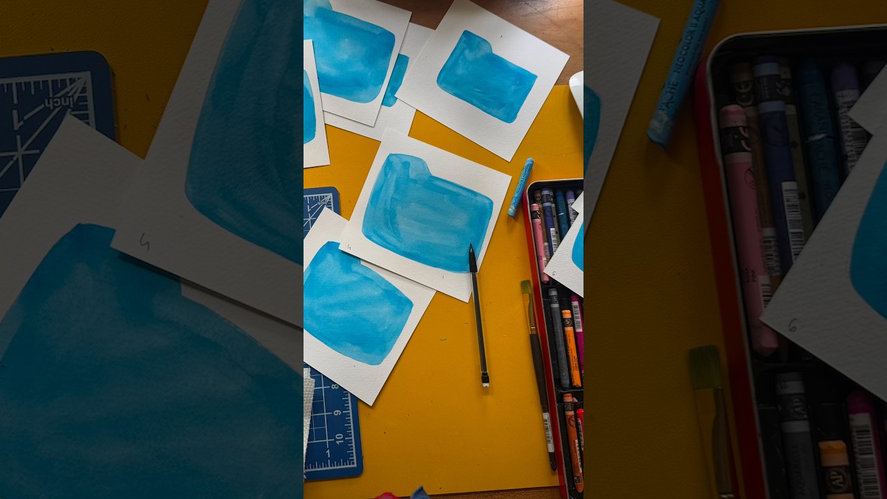 See how a multimedia animator turns a folder full of ideas into a finished piece. 🎨