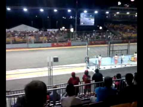 Singapore F1 GP 2010 - Q3 (Hot laps)