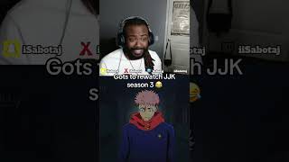 REWATCH JUJUSTU KAISEN SEASON 3‼️