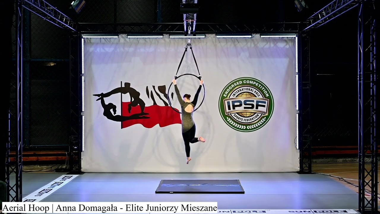 Mistrzostwa Polski Aerial Hoop 2023, ANNA DOMAGAŁA, Elite Juniorzy Mieszane