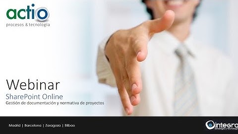 Webinar Gestión Proyectos Sharepoint Online y Office 365