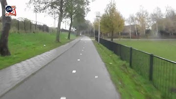 High speed cycle path Almere (Netherlands)
