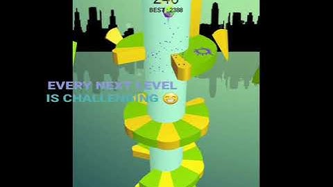 HELIX JUMP (LEVEL 1-10) GAMEPLAY