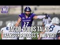 Jacob dobbs stud linebacker in the transfer portal talks about his visit to jmu and his process