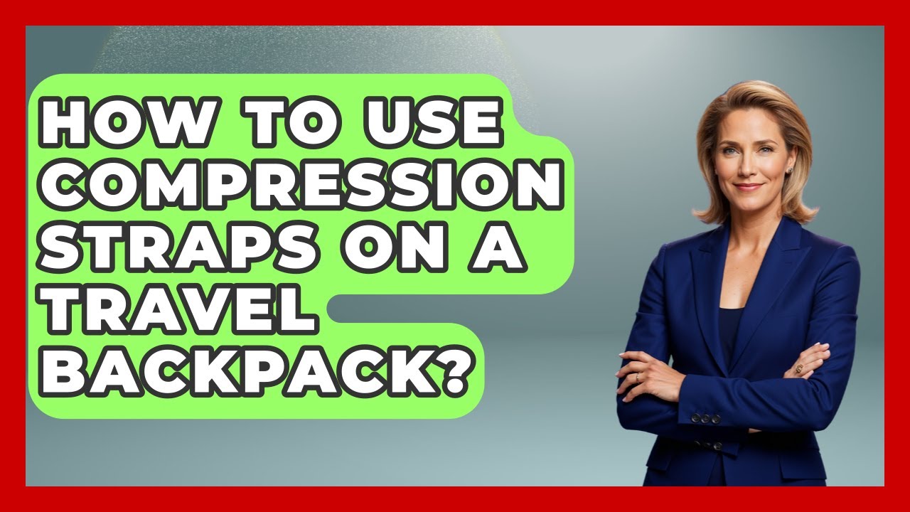 How To Use Compression Straps On A Travel Backpack? - Pocket Friendly Adventures