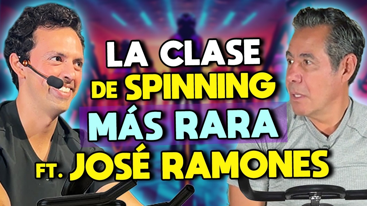 RISAS, SUDOR Y LÁGRIMAS EN SPINNING ft JOSÉ RAMONES | Yordi Rosado Vlogs