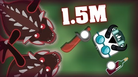 [STARVE.IO] 🔥 Vampire World Record 🔥 1.5M Highscore 🌹