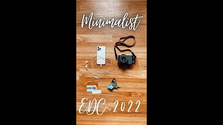 Minimalist Photographer Everyday Carry 2022 #Shorts