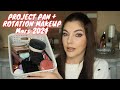 Project pan  rotation makeup mars 2024  3 produits finis 