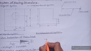 Dimensioning | Engineering drawing 1 |