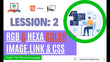 HTML Tutorial: Color  Img and Anchor tags in Hindi Urdu | Complete Web Development Tutorials | RGB