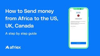 How to Send money from Africa to US, UK or Canada | Afriex