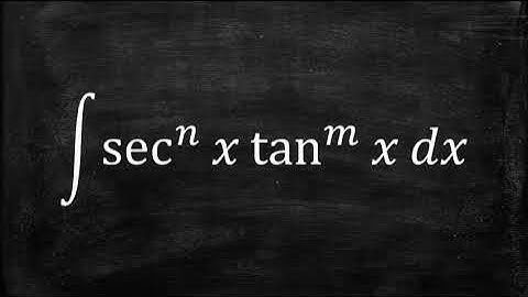 Integrating Products of Powers of Secant and Tangent