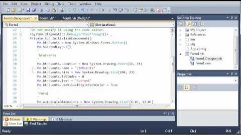Visual Basic Tutorial - 49 - Events