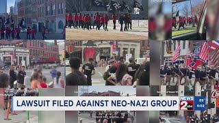 Lawsuit filed against neo-Nazi group