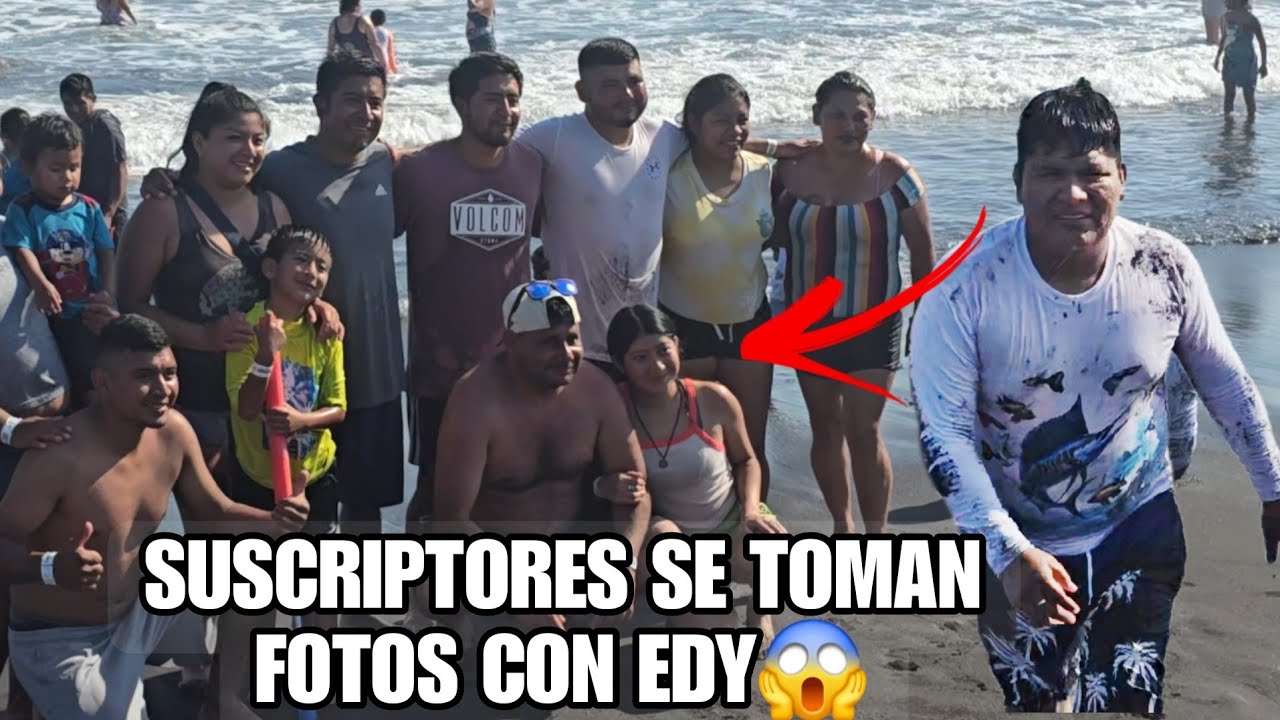 Suscriptores No pierden Tiempo Se Toman Muchas Fotos Con EDY🤪 Si No Lo Graco No Lo Creerias😱