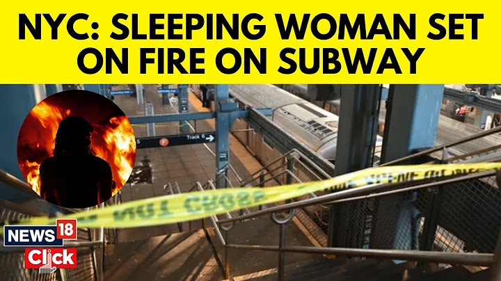 New York Subway Crime | Woman Dies After Being Set On Fire On NYC Subway | Brooklyn News | N18G