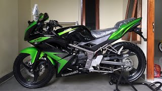 SOLD❗❗❗kawasaki ninja 150 rr new hijau 2013 good condition❗❗❗