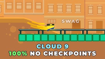 Cloud 9 100% No Checkpoints (Bonus level) - The Impossible Game 2