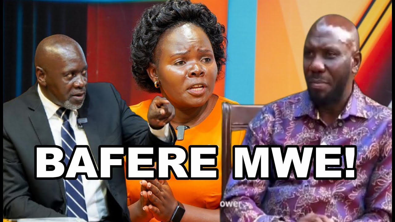 NAMUGGA KYAKOZE ABED BWANIKA NE LATIF SSEBAGA BADUSE KU TV.