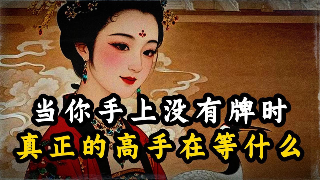 鬼谷子：当你手上没有牌时，真正的高手在等什么？#鬼谷子#智慧 #人生感悟 #人生智慧 #强者思维 #自我提升